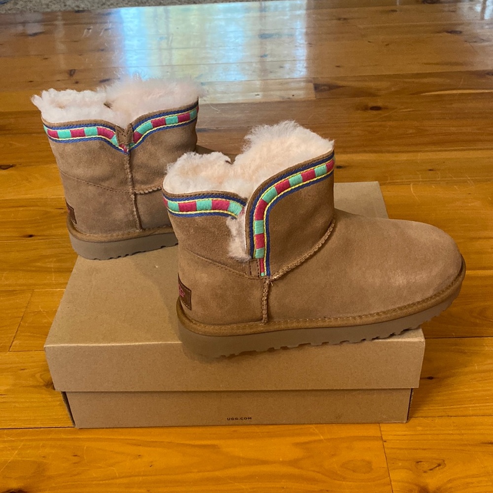 Ugg Rosamaria Embroidered Boot